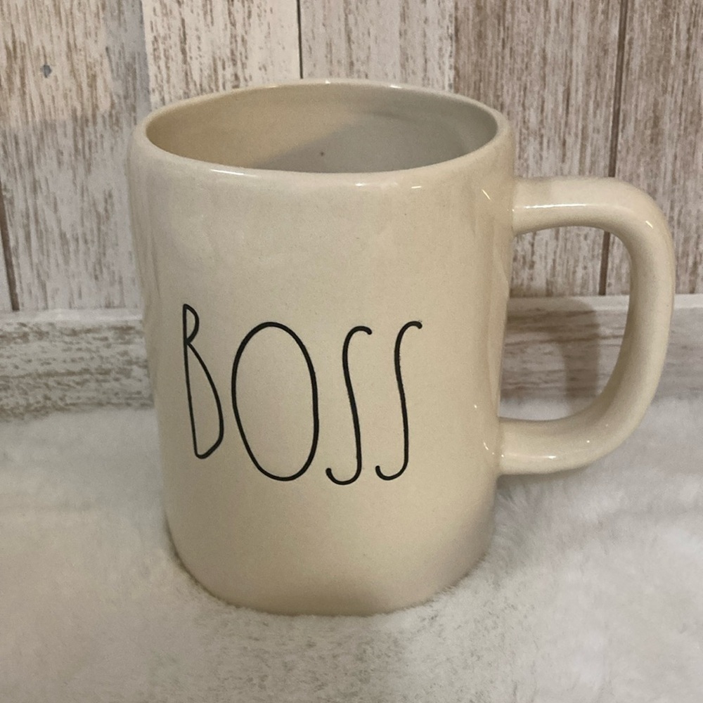 Rae Dunn Boss Mug